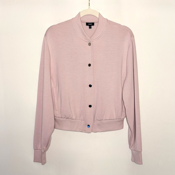 Express Jackets & Blazers - Express Active Snap Bomber Jacket